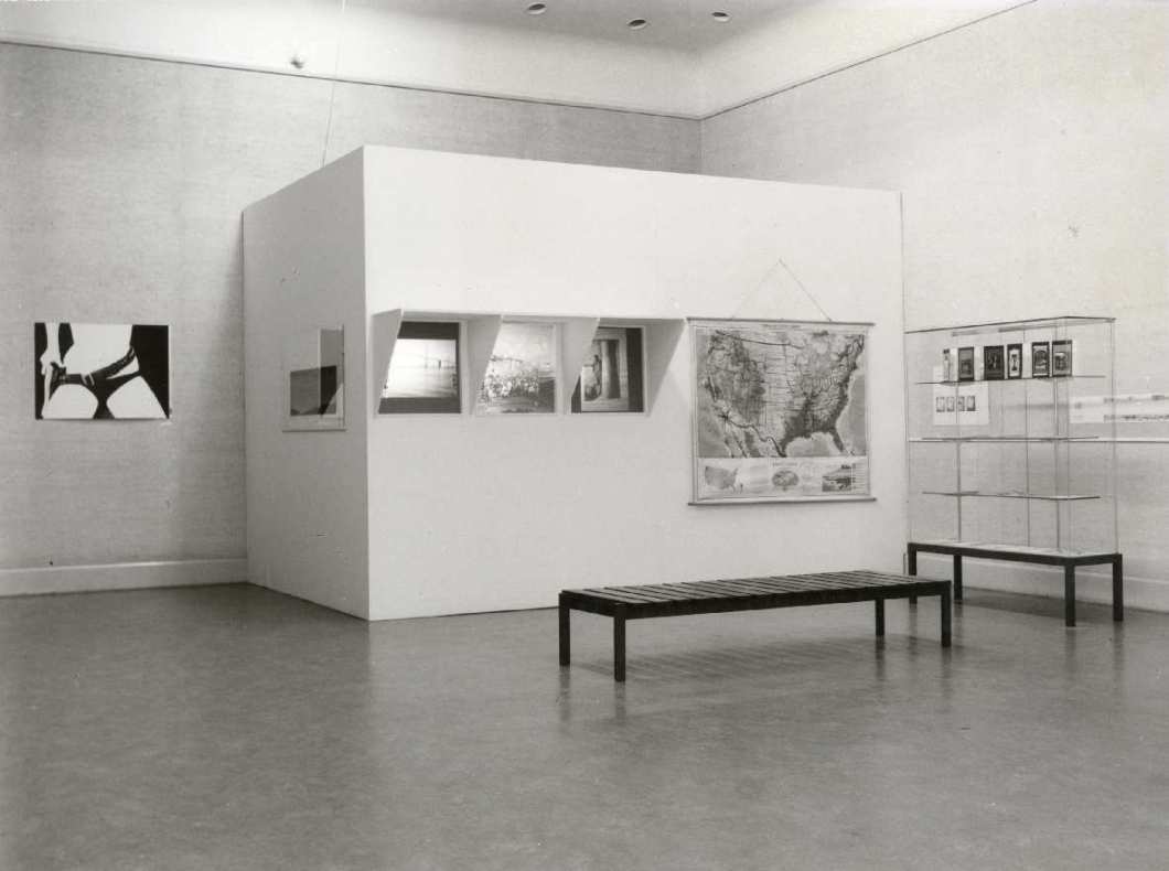 Installation view of works by Robert Irwin