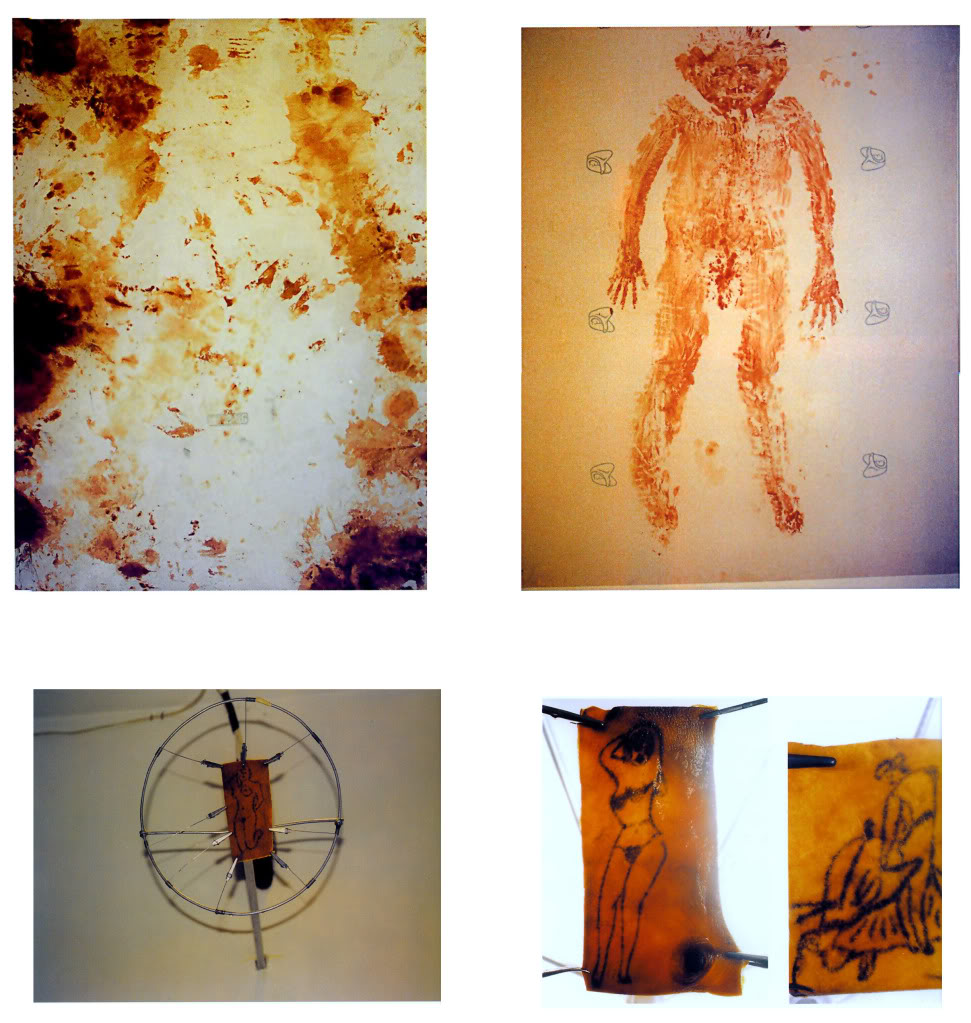 Figure 3. Dermis (1996), sculptures and installation at La Panadería, by Teresa Margolles and SEMEFO. Courtesy of personal archive of artist Juan Zavaleta.
