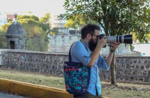 Artist, designer, and writer Javier Román-Nieves