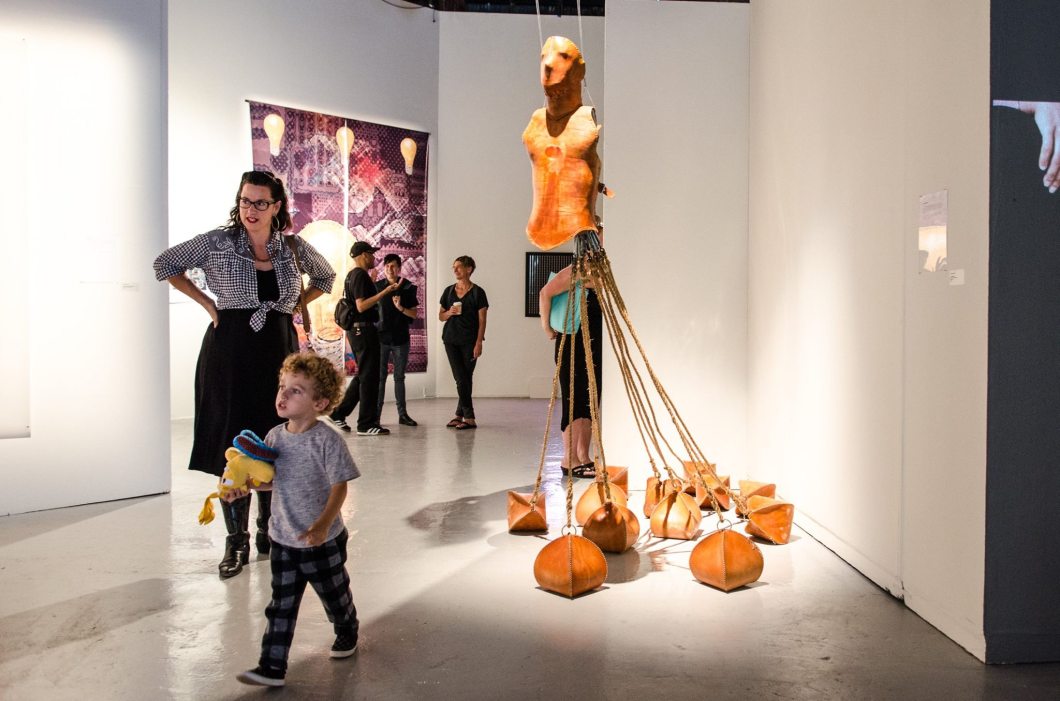 Lorenzo Cardim. The Harbinger, 2014; mixed media performance; variable dimensions. Courtesy of the Artist and SOMArts, San Francisco. Photo by: Liam Brooks.