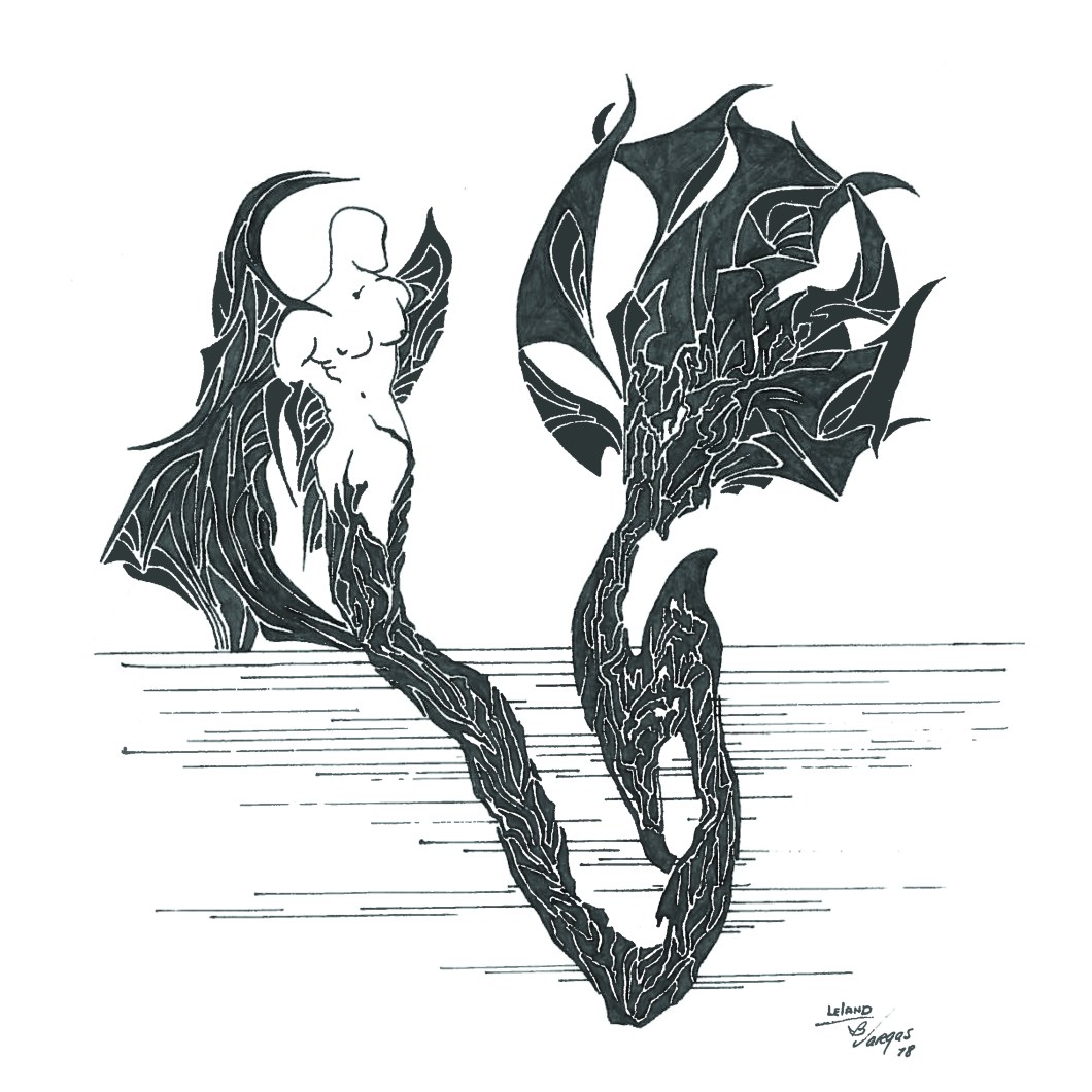 1978, Drawing titled Leland, Sketchbook, Courtesy of Roberto Jesus "Bob" Vargas Papers, GLBT Historical Society 